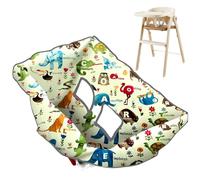 Housse de Remplacement pour Chaise Haute | Housse pour Chariot Enfant - de Voyage pour Chaise Enfant - Pour Restaurant, Voyage, Maison, Salle à Manger, Espace Public, Chambre