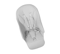 Housse De Remplacement Pour Chaise Haute, Housses De Protection En Cuir PU Pour Siège Repas, Attachements Confortables Et Protections Sécurisées Filles Garçons Petits-