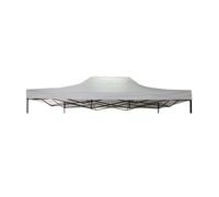 Housse De Remplacement Pour Gazebo 2.9x4,4 En Polyester Blanc Blanc