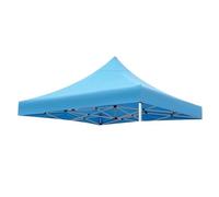 Housse De Remplacement pour Gazebo, Toit De Pavillon étanche, Protection Solaire, avec Fermetures Autoagrippantes, pour Fête, Extérieur, Marchés(Top Uniquement)(Azure,2.5 * 2.5m)