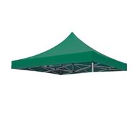 Housse De Remplacement pour Gazebo, Toit De Pavillon étanche, Protection Solaire, avec Fermetures Autoagrippantes, pour Fête, Extérieur, Marchés(Top Uniquement)(Green,2 * 2.0m)