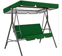Housse de remplacement pour hamac, Auvent pivotant de remplacement for 2/3 places, 600D, imperméable, multicolore, plusieurs tailles(Green,56*47*7in)