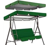 Housse de remplacement pour hamac, Housse de rechange for auvent pivotant 2/3 places 600D Oxford extérieur multicolore plusieurs tailles(Green,56*47*7in)