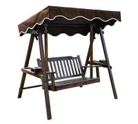 Housse de remplacement pour hamac, Housse de rechange for auvent pivotant for 2 ou 3 places, multicolore, plusieurs tailles(Coffee,170x100cm)