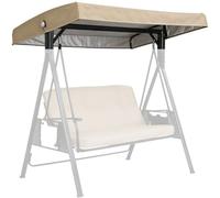 Housse de remplacement pour hamac, Housse de rechange for auvent pivotant for terrasse extérieure, 2/3 places, multicolore, plusieurs tailles(Khaki,75 x 47in/191 x120cm)