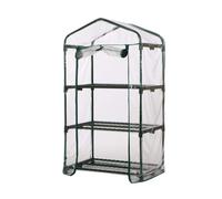 Housse de Remplacement pour Mini Serre, bâche PVC 69x49x126cm pour Balcon | Installation rapide sans outil sur les structures existantes grace a sa conception souple et facile a manipuler.