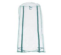 Housse de Remplacement PVC Transparente pour Petite Serrage de Jardin Vert | Protection Hivernale Résistante au Vent, Maintien Chaleur, Visibilité des Plantes, Légumes Tomates Potager Familial