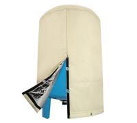Housse de réservoir à pression d'eau, protection de pompe antigel isolée, couleur beige, bouchon de puits thermique résistant aux intempéries pour pelouse, jardin, terrasse, sous-sol, cour, systèmes