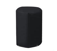 Housse de réservoir à pression isolée 600D résistante aux intempéries pour pompe à eau extérieure avec ajustement sûr, noir (50 x 86 cm)