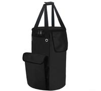 Housse de réservoir de propane 9,1 kg, sac étanche robuste avec poignées - Protection de bouteille de gaz Oxford 600D pour camping, barbecue, jardin, rangement 50 x 30 cm