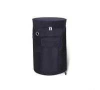 Housse de réservoir de propane pour l'extérieur, design ventilé avec rangement latéral, convient pour réchaud de camping et grill (25 x 52 cm)