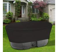 Housse de réservoir ovale imperméable avec bord inférieur élastique pour un ajustement sûr, protège les réservoirs d'eau de la poussière, des feuilles et des déchets en utilisant un tissu Oxford