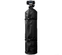 Housse de réservoir Oxford 600D robuste avec boucles à fermeture éclair étanches, cordon de serrage et performance anti-condensation (22,9 x 121,9 cm)