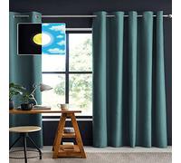 HOUSSE DE REVE Rideau Occultant 140x180 cm Polyester Bleu Canard