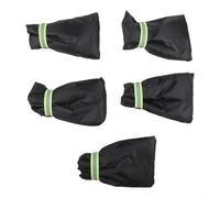 Housse de robinet d'extérieur - Isolateur de robinet de jardin avec isolation en polyester épais pour la protection des tuyaux d'hiver - Couvercle de robinet réutilisable - Valve anti-éclatement