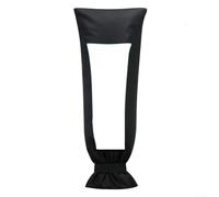 Housse de robinet d'extérieur - Protection contre le gel - Oxford 210D - Imperméable - Isolé - Avec sangle pour l'hiver - Noir - Taille XL (B)