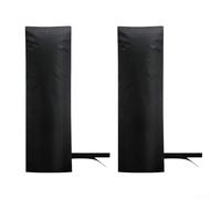 Housse de robinet d'extérieur résistante au gel avec tissu Oxford imperméable conçue pour protéger contre les fissures et les intempéries, réutilisable pour une utilisation saisonnière (2 pièces)