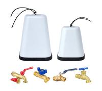 Housse De Robinet Extérieur Pour Hiver,Protection Antigel pour Tuyaux d'Eau | Caches pour Robinets Muraux Extérieurs - Pour Camping-Car Maison Terrasse Jardin