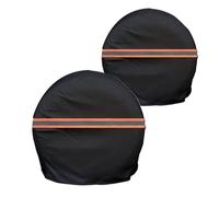 Housse de roue à fermeture éclair - Protection résistante aux UV, design personnalisé | Housses de pneus de qualité supérieure en tissu Oxford pour camping-cars, protection des pneus élégante et