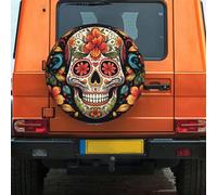 Housse de roue de secours étanche pour voiture colorée avec cordon de serrage 35 à 43 cm