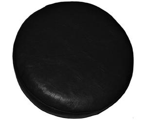 Housse de Roue de Secours Noire en Cuir Synthétique pour Auto Voiture 4x4 Caravane Camping Car Utilitaire pour Taille 215/70R15