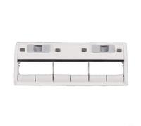 Housse de rouleau en plastique pour brosse principale Ecovacs pour deebot T9 pour Aivi N8 Pro Plus T8 - Bande scellée de nettoyage de sol facile à installer Blanc