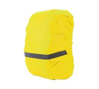 Housse de sac à dos imperméable avec bande réfléchissante pour extérieur, randonnée, équitation, escalade, jaune