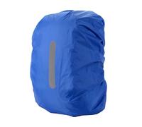 Housse de sac à dos imperméable avec bande réfléchissante pour extérieur, randonnée, escalade, bleu