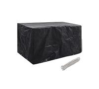Housse de mobilier de jardin - VIDAXL - 180x70x90 cm - Noir - Résistant à l'eau et aux UV