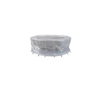 Ribimex Housse de salon de jardin ronde pour table et chaises diam. 200