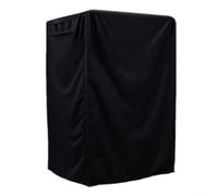 Housse de scie de table d'extérieur en tissu 420D résistant aux déchirures avec ventilation pour fenêtres Noir 74 x 59 x 97 cm (210D : 89 x 65 x 97 cm)