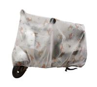 Housse de Scooter, Housse de Pluie pour Moto Protection Solaire extérieure | Housse imperméable pour moto Pour le stockage extérieur pluie neige vent Protection cont Girafe givrée D