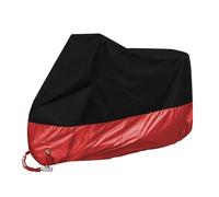 Housse de Scooters imperméable Garage pour Couverture De Moto Imperméable Scooter Anti-poussière(Red A,3XL)