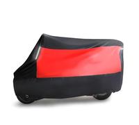 Housse de Scooters imperméable Garage pour Moto Couverture Scooter Vélo Étanche Extérieur Pluie(Red,3XL)