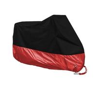 Housse de Scooters imperméable Garage pour Moto Housse De Protection Étanche À La Poussière pour Scooter Résistante l'usure(Red,3XL)