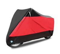 Housse de Scooters imperméable Garage pour Moto Scooter Vélo Housse Universelle Accessoires Imperméables Protection Solaire D'extérieur Pluie(Red,3XL)