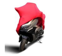 Housse de Scooters imperméable Garage pour Moto Universelle Couvre Intérieur Extérieur Vélo Moteur Scooter Anti-poussière(Red,3XL)