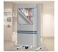 Housse de séchoir chauffant uniquement, protection contre la surchauffe, séchoir intelligent à température constante avec couvercle, grand espace pliable, étendoir à linge électrique, temps de brume,