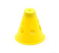 Housse de sécurité pour piquets de tente de camping avec bandes réfléchissantes, design en caoutchouc souple pour une meilleure visibilité nocturne (jaune)