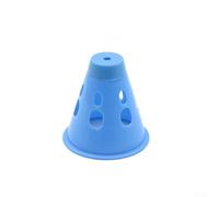 Housse de sécurité pour piquets de tente de camping avec bandes réfléchissantes, design en caoutchouc souple pour une meilleure visibilité nocturne (bleu)