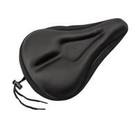 Housse de selle avec coussinet en gel extra confort pour vélo - TRIXES - Mixte - Noir