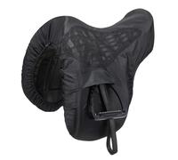 Housse de selle de dressage pour cheval LeMieux Ride On Noir TU