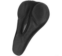 Housse de selle de vélo avec gel de silicone et coussin de siège élastique pour un confort d'absorption des chocs avec ajustement sûr avec antidérapant et ventilation