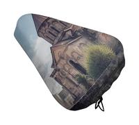 Housse de selle de vélo d'église arménienne hydrofuge avec cordon de serrage pour la pluie, la neige, la poussière pour vélo de ville, de montagne, de route