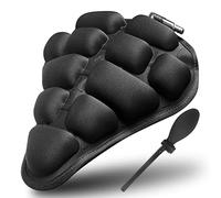 Housse de Selle de Vélo, Housse de Selle Respirant et Confortable 3D Gonflable Souple Housse de Selle de Vélo Ergonomique pour Hommes et Femmes.