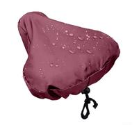 Housse de selle de vélo réfléchissante en tissu Oxford 210D imperméable, adaptée à toutes les conditions météorologiques (violet foncé)