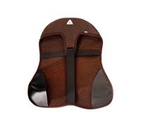 Housse de selle dressage pour cheval Acavallo Air Plus Gel Marron M