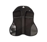 Housse de selle dressage pour cheval Acavallo Air Plus Gel Noir M