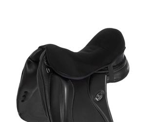 Housse de selle dressage pour cheval Acavallo Bri-lex Ortho-Pubis Noir M