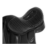 Housse de selle dressage pour cheval Acavallo Gel Out Ortho-Pubis - Noir - M